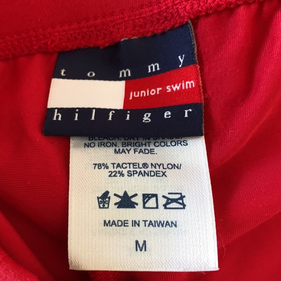 SWIMSUIT 2 PC  TOMMY HILFIGER JUNIOR MEDIUM - Picture 5 of 8